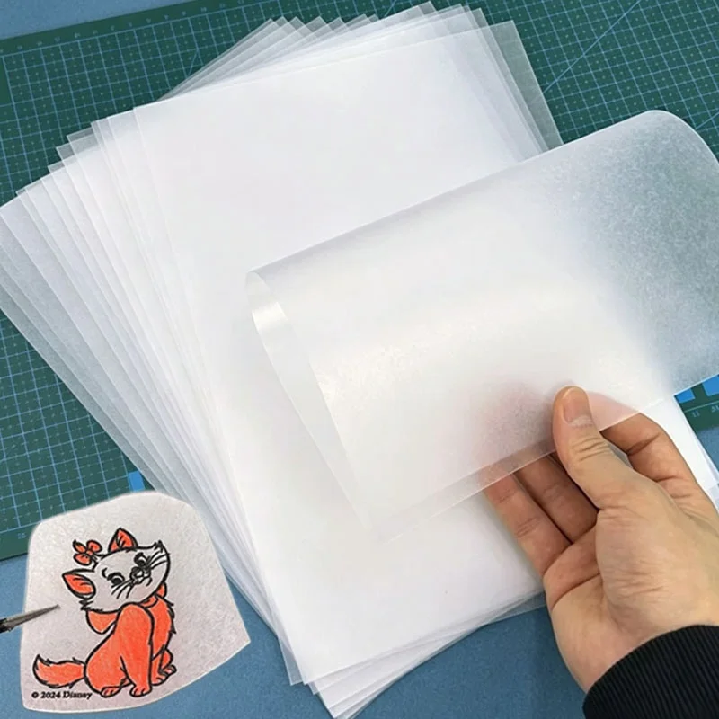 Shrink Plastic Sheets Fun Thermal Heat Shrink Film Translucent Sheets Blank Shrink Art Film Paper For DIY  20X14.5cm