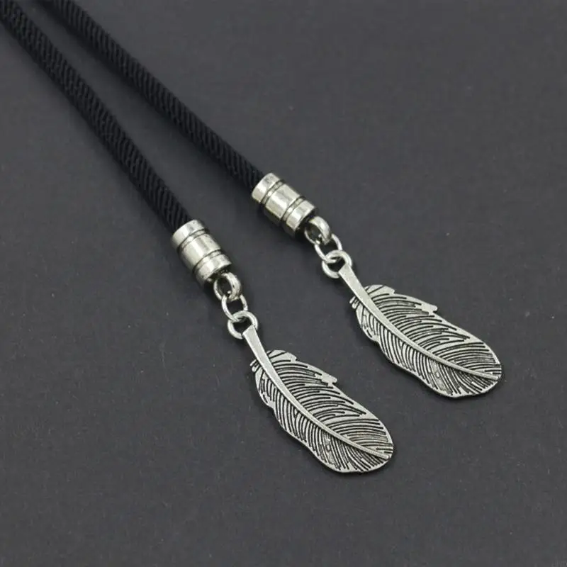 49md punk bleded Shoestring krawat bolo