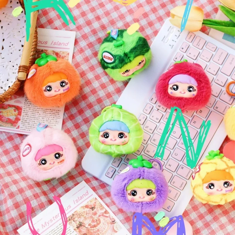 

Genuine Baby Three Yaya Fun Fruit Series Pendant Vinyl Blind Box Cute Pendant Decorations Surprise Box Collectible Gift Fun Toy