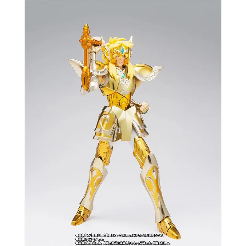

100% Original BANDAI Saint Cloth Myth EX Aquarius Hyoga Tamashii In Stock Anime Figures Model Toys
