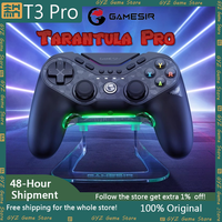 GameSir Tarantula Pro T3 Pro Wireless Controllers With Switchable Face Buttons TMR Joysticks For PC/NS/IOS/Android Phones Custom