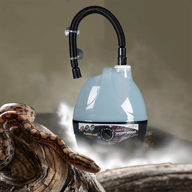 Reptile Humidifier Chameleons Intelligent Spray System Lizards Supplies Amphibian Breeding Box Fogger Automatic Rainforest Mist