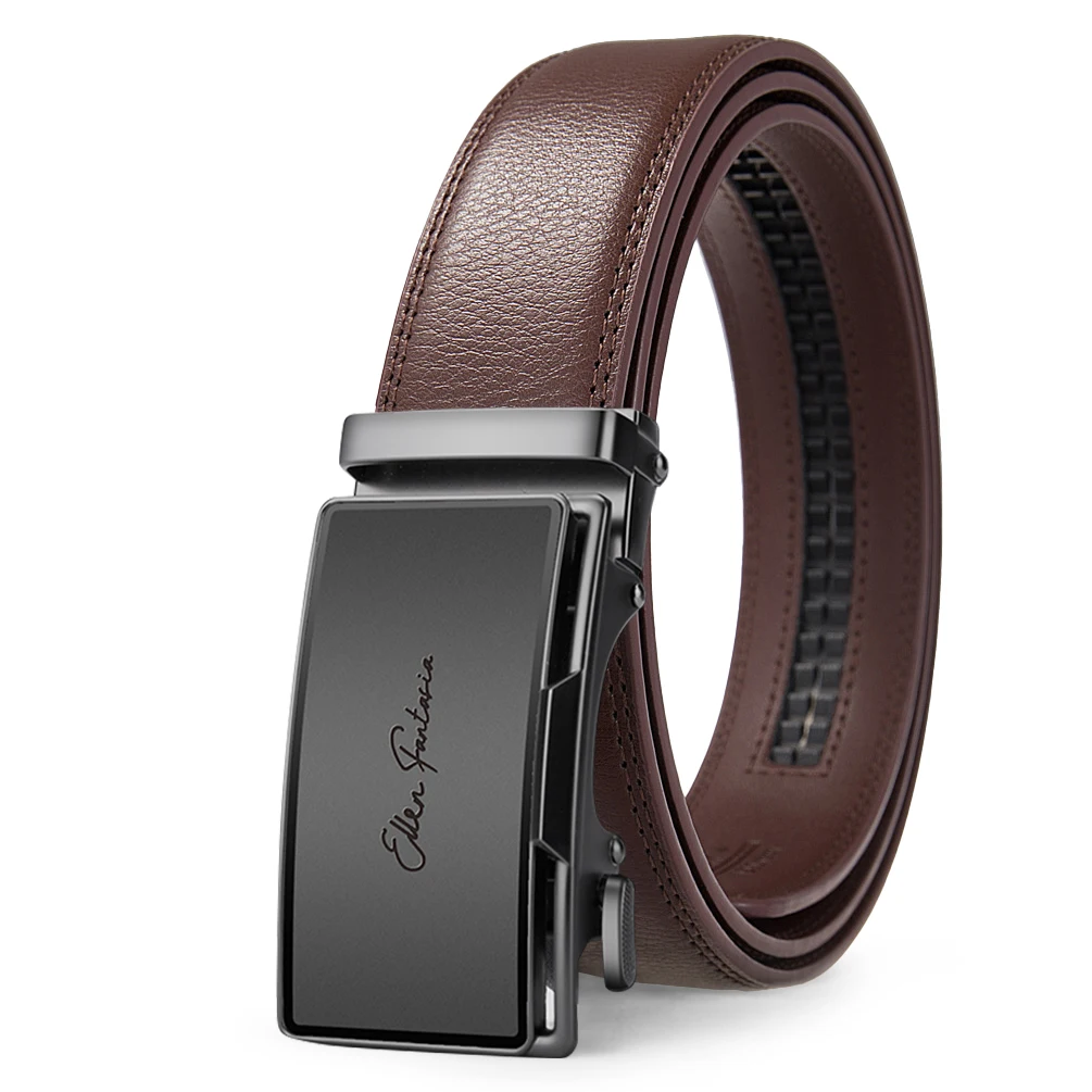 Mode Designer Gürtel für Männer Hohe Qualität Echtes Leder Männer Gürtel Legierung Schnalle Automatische Gürtel Business Gürtel Männer