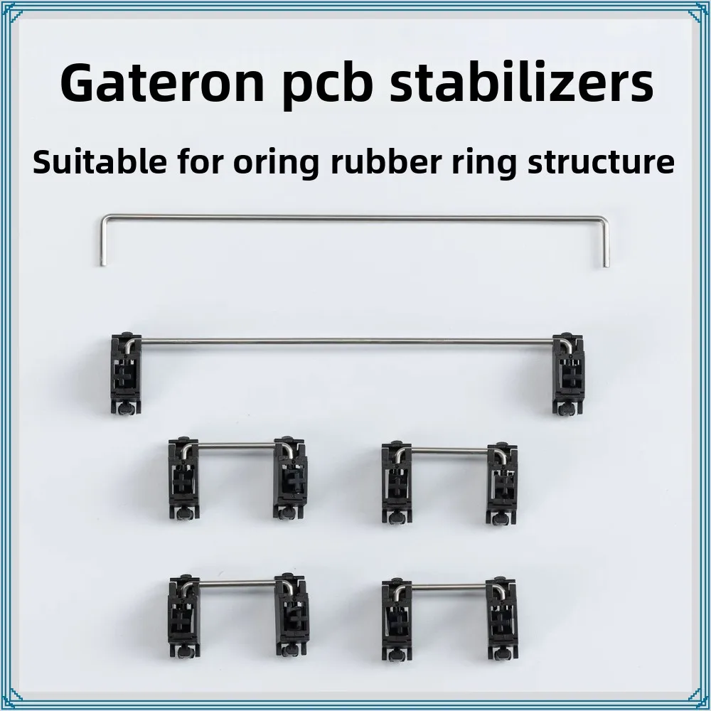 gateron-pcb-stabilizer-customized-snap-in-2u-625u-steel-wire-7u-o-ring-structure-for-60-80-keyboard-replacement-accessories