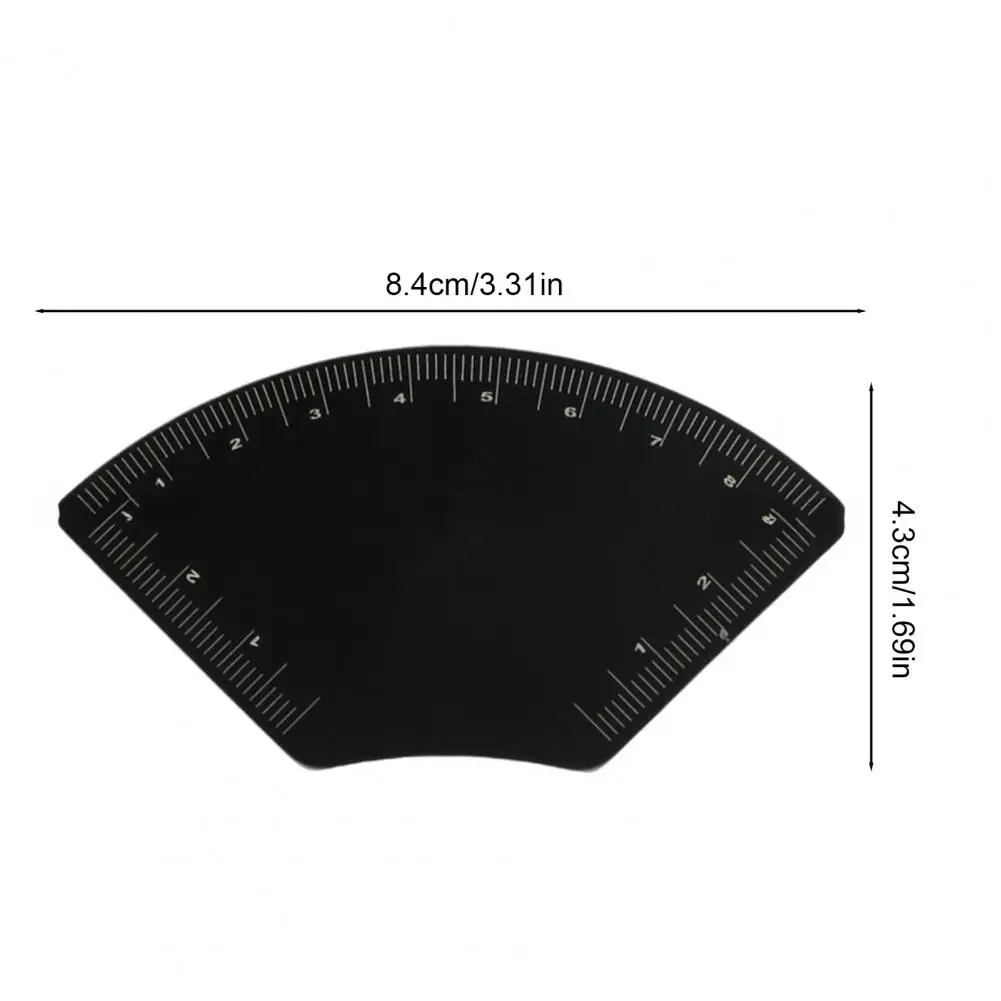 Snelle tekening wenkbrauwontwerpliniaal Microblading Mapping Shaping Template Permanente wenkbrauwmake-up Tekening Gids Liniaal