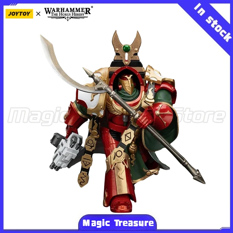 

【MT】JOYTOY Warhammer 40K Thousand Sons Legion Praetor in Cataphractii Terminator Armor Model Toy Gift 1/18 Action Figure