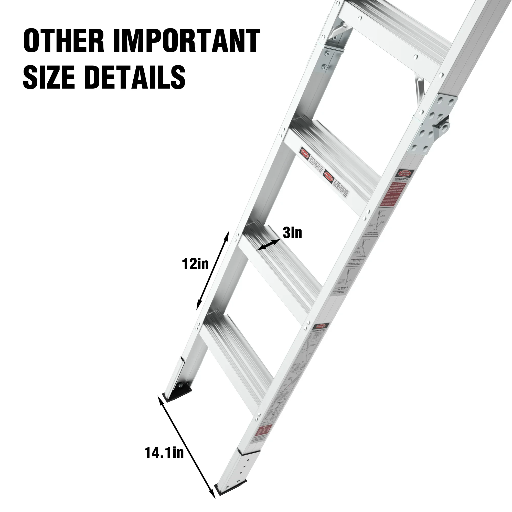 Attic Lifts Telescopic Retractable Aluminium Household Staircase Attic Stairs Loft Ladder Attic Stairs Aluminum Folding Stairs