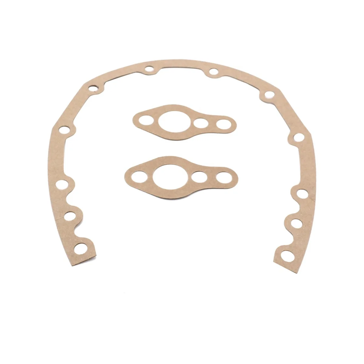 

Timing Chain Cover Kit Chrome Gasket Seal Bolts Set for Chevy_A95E