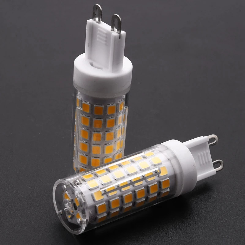 AA46 10W G9 100 LED 전구 LED 옥수수 전구, 깜박임 없음, 광각, 2PCS