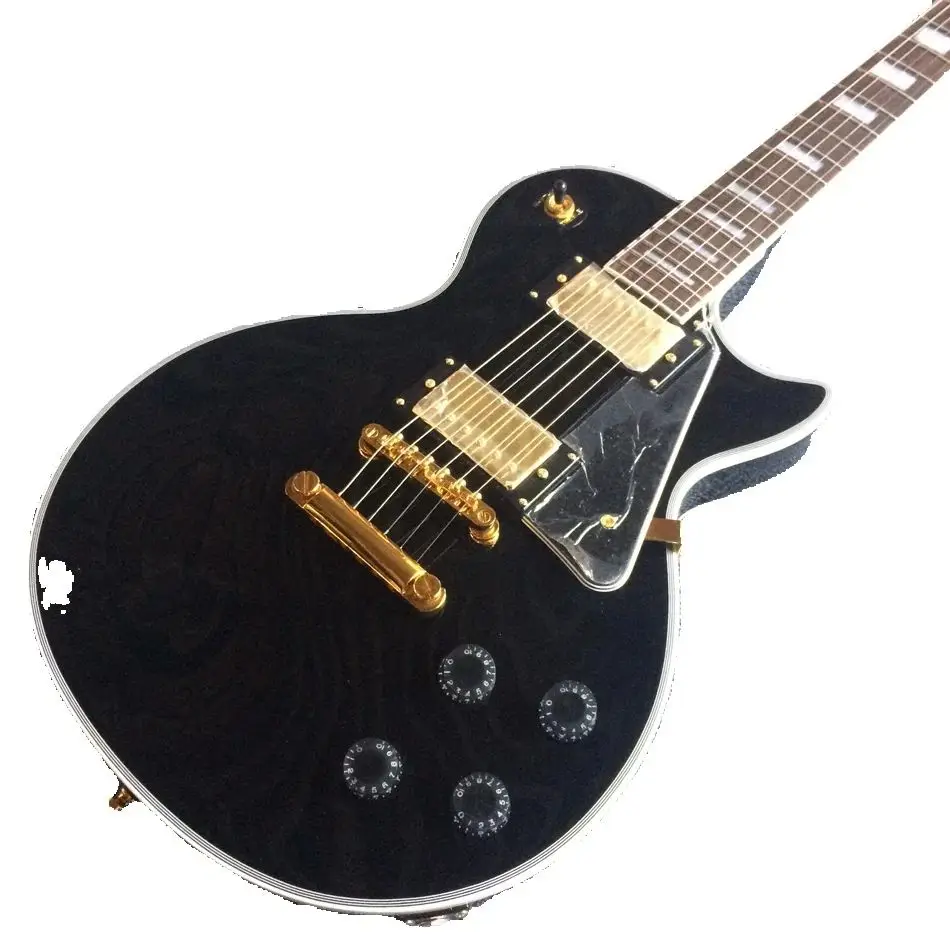 High quality customized electric guitar, golden hardware