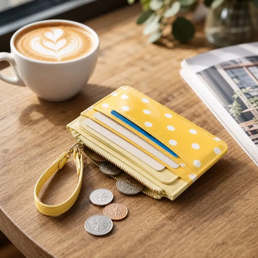 Portmonetka damska z ekoskóry – Slim Card Slot Case recenzja i cena