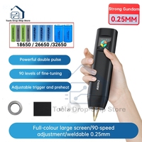 DC4.2V H2 Big Color Screen 90 Gears Spot Welder Adjustable Powerful Handheld Digital Spot Welding Machine Auto 18650 Battery