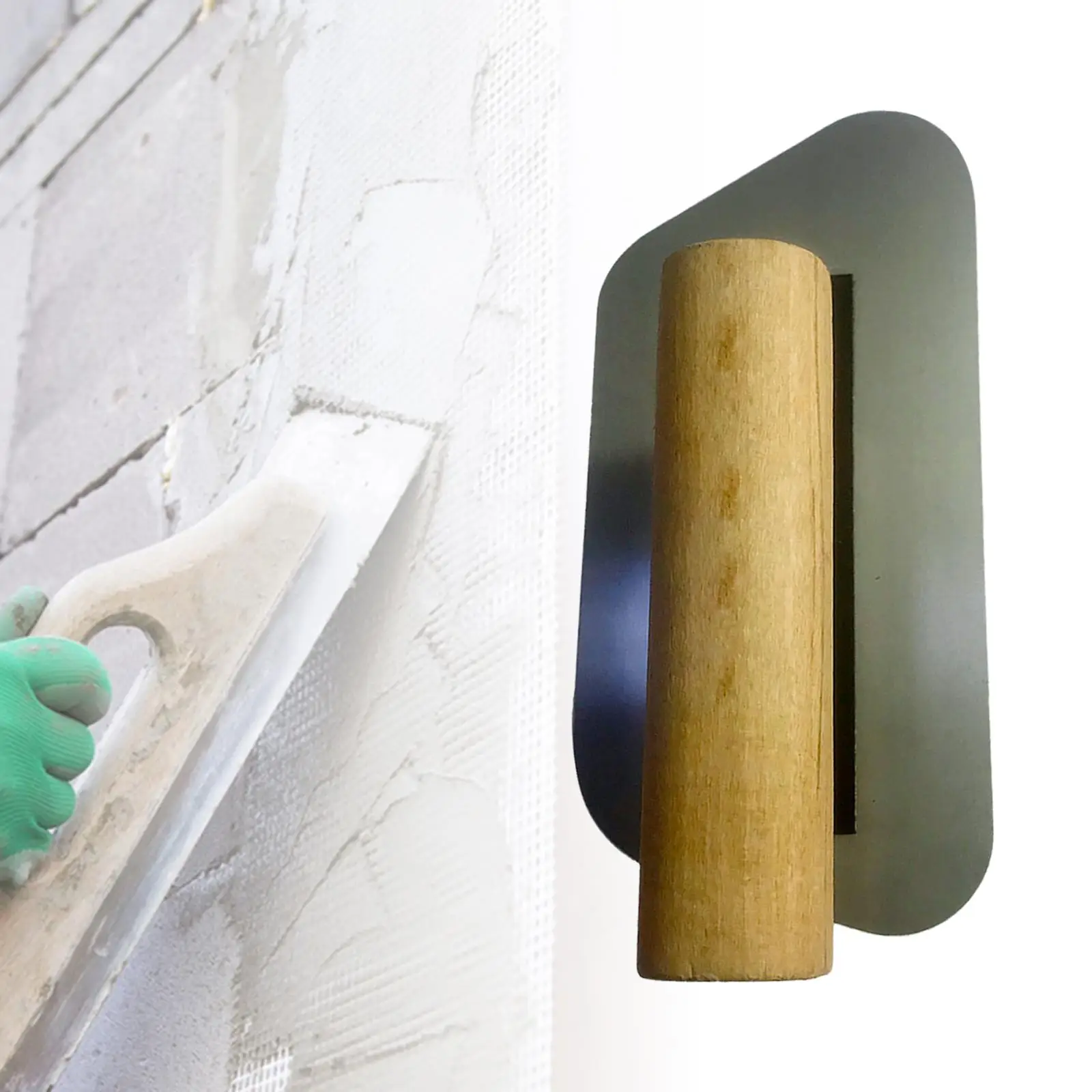 Cazzuola per intonaco strumenti per cazzuola per calcestruzzo portatile per stuccatura di piastrelle per pittore galleggiante