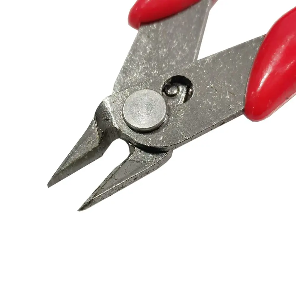 5 inch Red Electrical Wire Cable Cutters Cutting Side Snips Flush Pliers Nipper Hand Tools