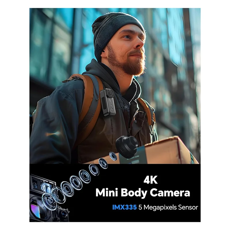 

QWE-1080P Body Camera,Video Recording Dash Camera, Small And Compact, Bike Recorder Wifi Cam, Bicycle Cycling Camera