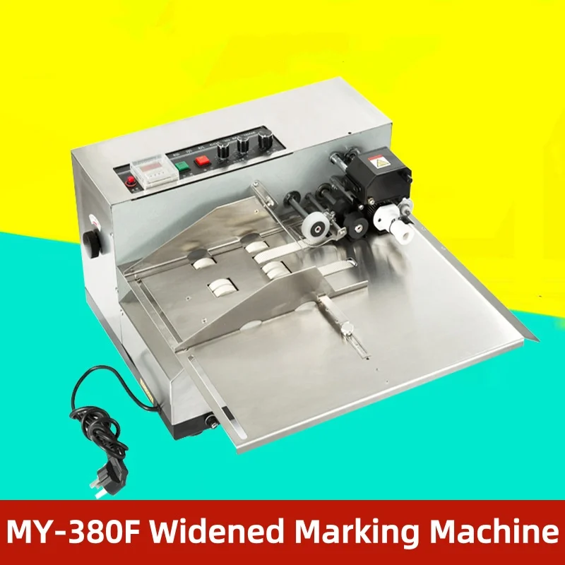 The ink wheel coding machine is a widened type for automatic coding of production dates Office Electronics