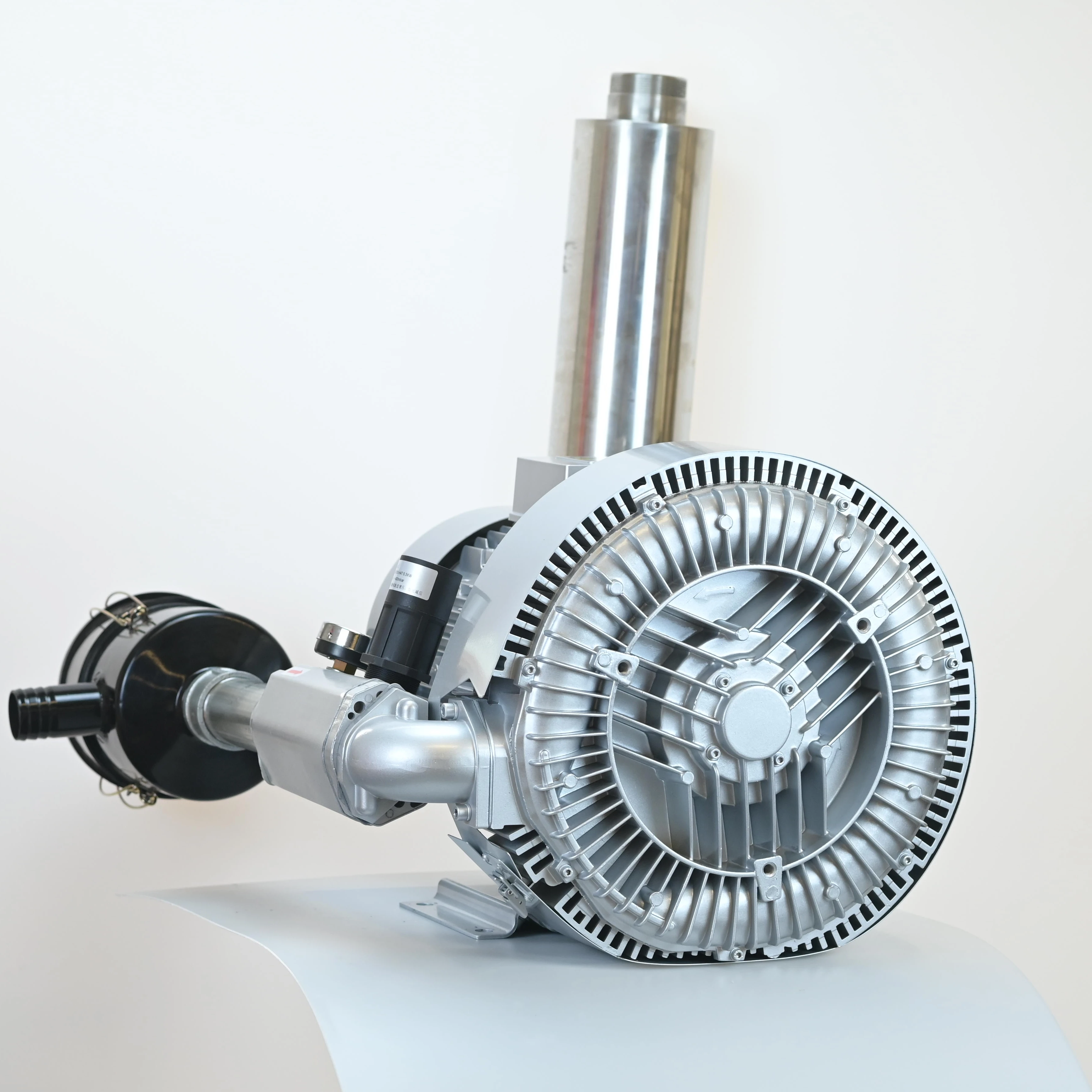 Double Impeller 7.5KW Double Stage High Pressure Blower vortex Vacuum air Pump for Aquaculture Aeration for Wooden CNC Router