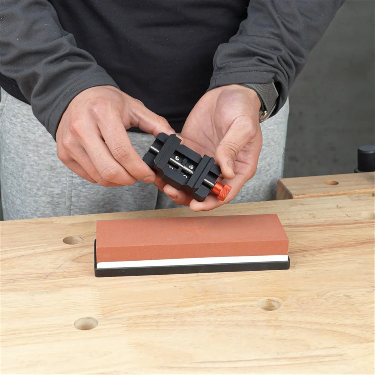 NEW Adjustable Sharpening Jig for Chisel Plane Iron Blade Graver Edge Sharpening Wood Work Bevel Angle Grinding Tool
