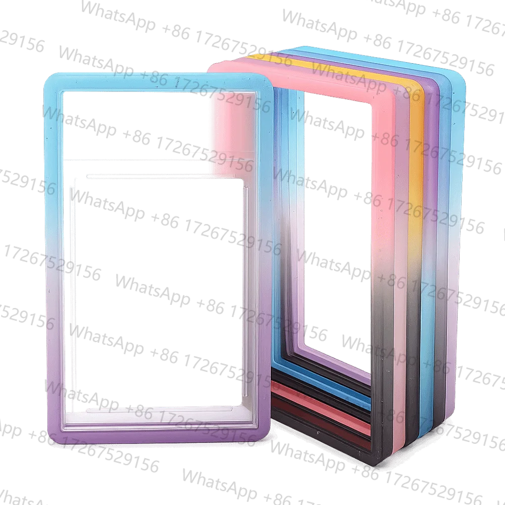 New PSA Trading Card Soft TPU Frame Tight Fit Shock Absorption 35PT Protective Case Lightweight Matte Rating Cards Holder