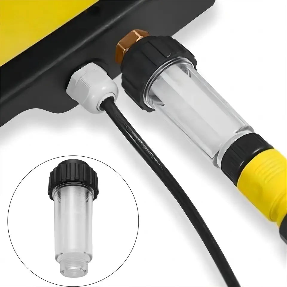 Filtre à Eau 150 Mailles Pour Nettoyeur Haute Pression Karcher K2 K3 K4 K5 K6 – Pression Max 12 Bars, Raccord G3/4