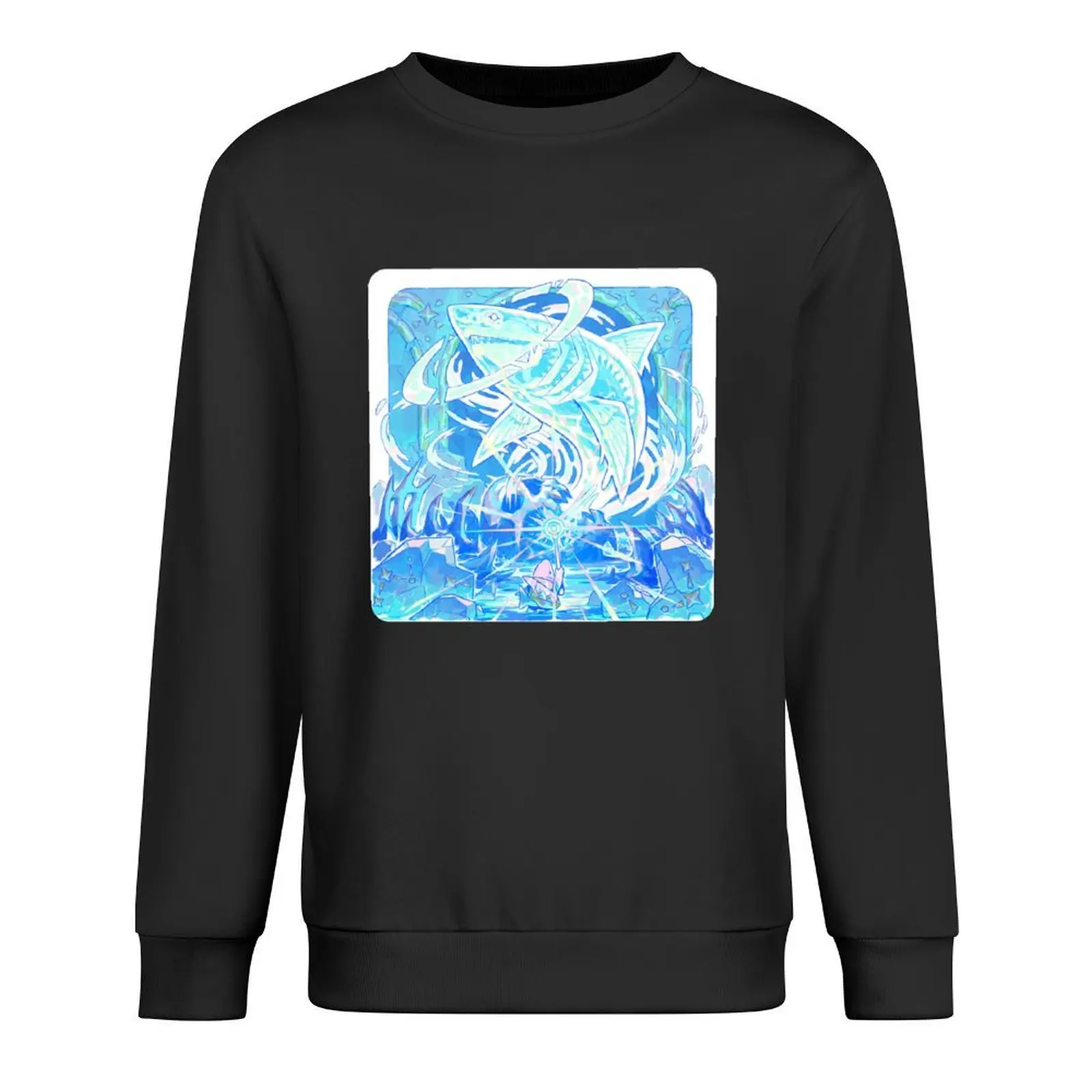 

Ghostly Shark Pullover autumn clothes autumn tracksuit mens clothing sweatshirts men