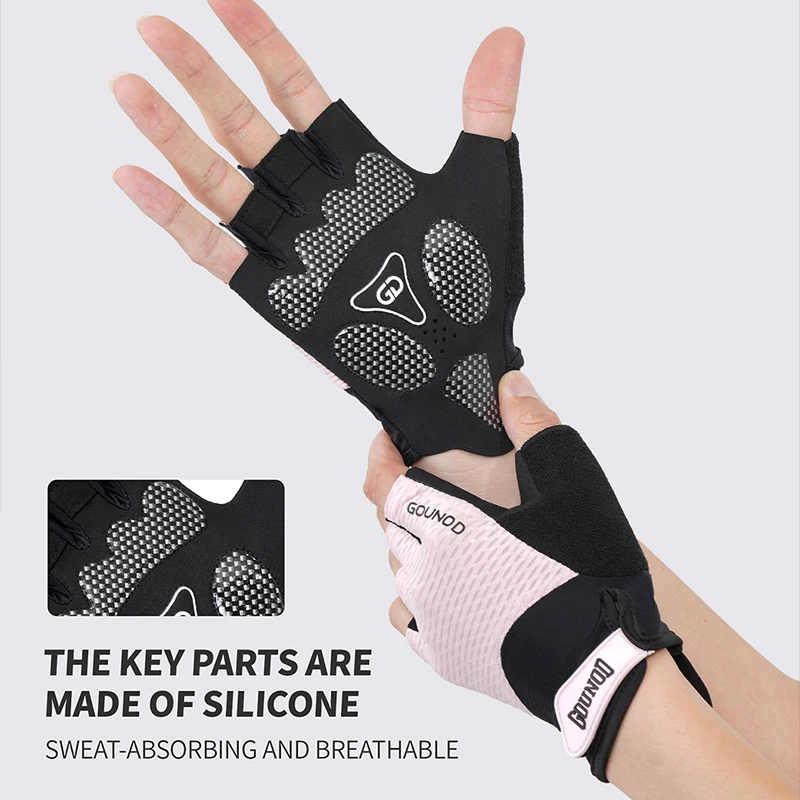 Thumbnail 3 - #70 Latest Half Finger Cycling Gloves Offers