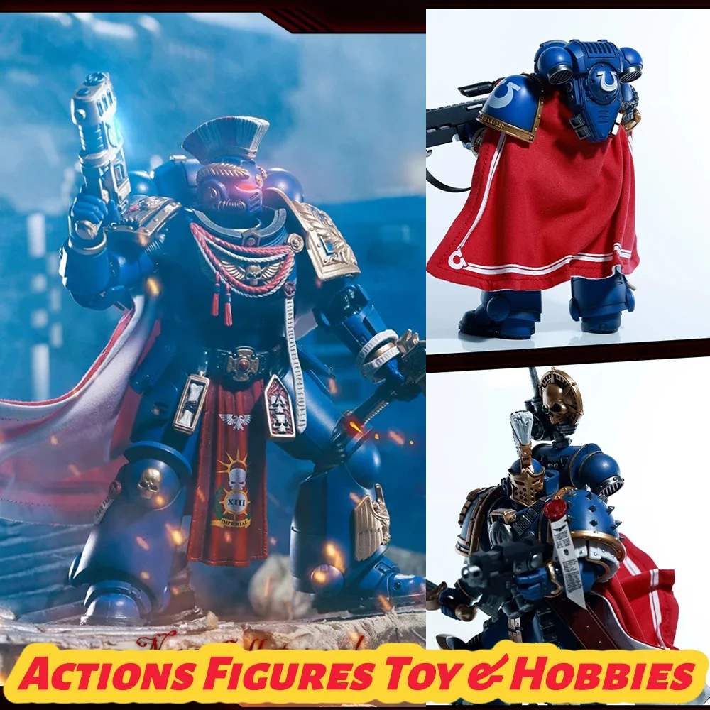

【Only Clothes】Joytoy 1/18 Ultramarines Universal Upgrade Cloak Holy Mark Cape Accessories for 14.3cm Action Figure Model Toy