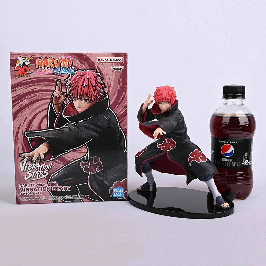 Bandai Vibration Stars Original Naruto Stars Sasori Anime PVC Action Figures Banpresto 150mm Figurine Collection Model Toys