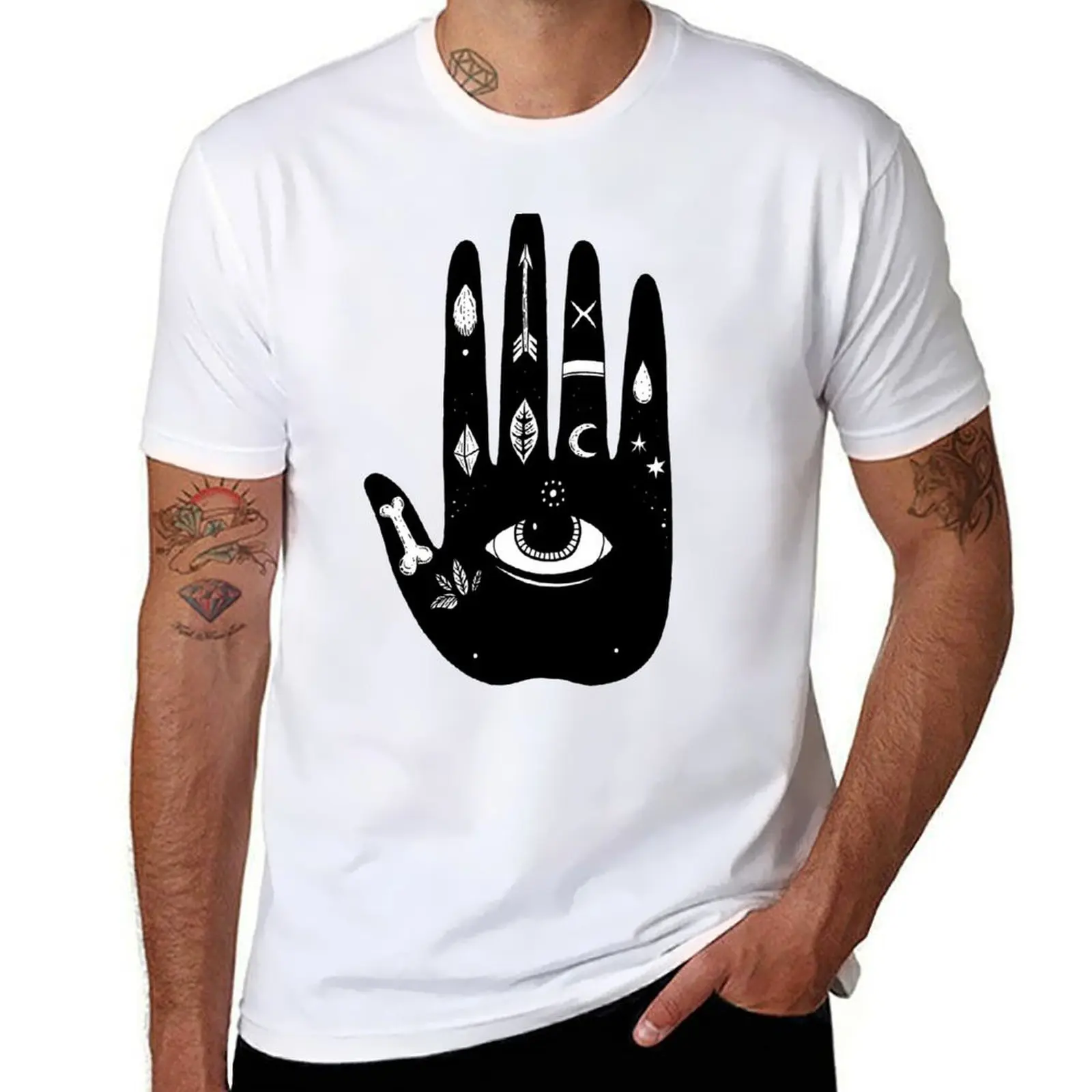 

Magic Hand T-Shirt man t shirt designer funny t shirts cotton T-Shirt