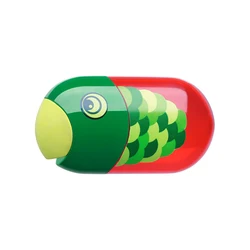 Pencil Sharpener Single Hole Double Hole Multifunctional School Office stationery Push Pull Double Pencil Sharpener