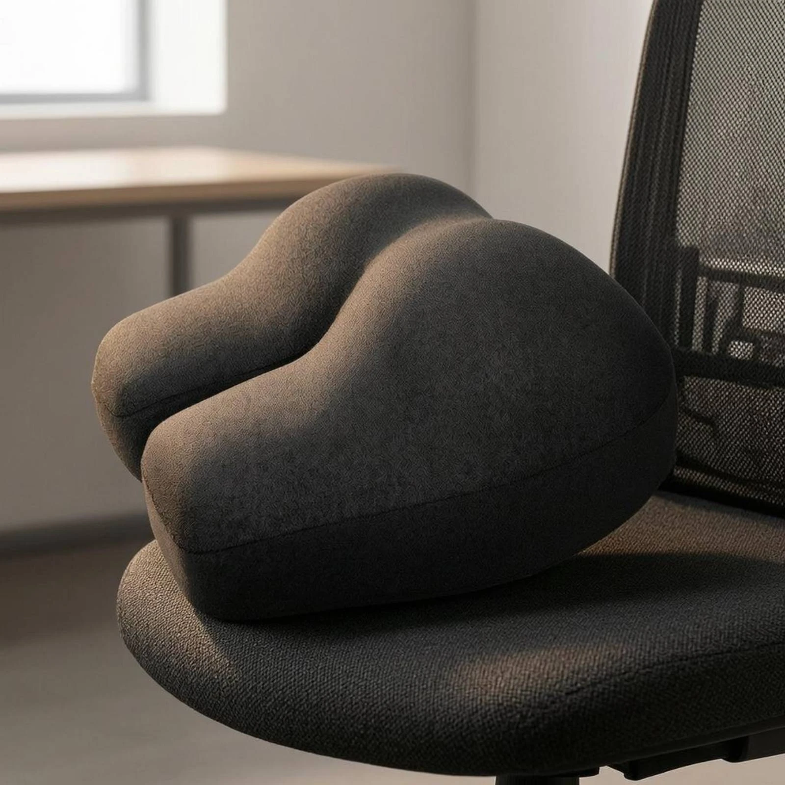 うつ伏せ寝用枕-ソフトコットン充填-ヒップ型枕-サポート力のある人間工学に基づいたデザイン-ベッド用