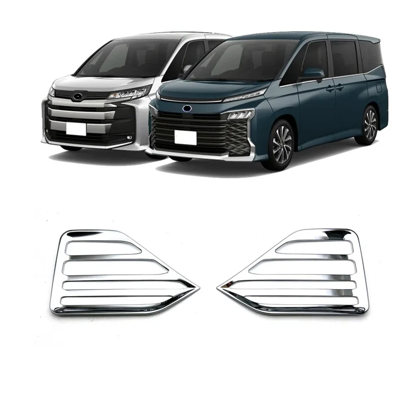 Auto Achterreflector Achterlicht Lamp Cover Trim Bezel Frame Voor Toyota Noah Voxy 90 Serie 2022 Abs Chrome Achterlicht cover Trim