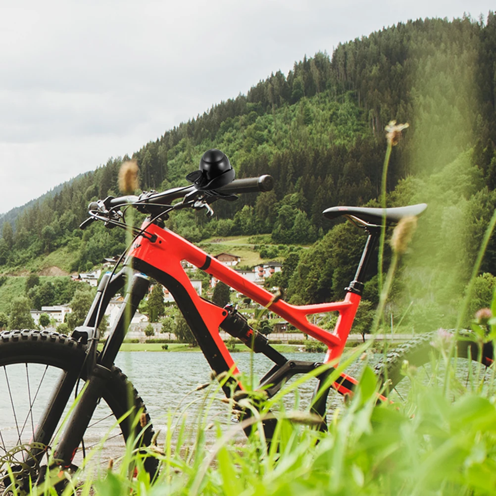 

2Pcs Electric Scooter Bells Bike Bell Aluminum Universal Mount for Handlebar Left Right Side Decorative Mountain Bike Warning