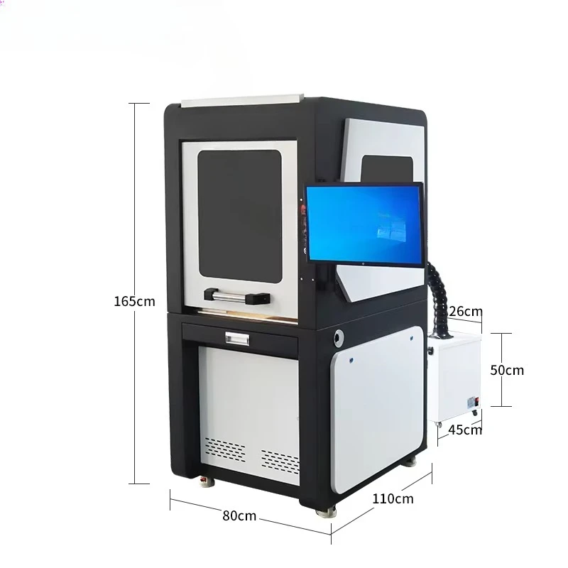 20w 30w 50w Hard Plastic and Metal JPT M7 Fiber  2.5D 3D Mopa Fiber  Marking Machine