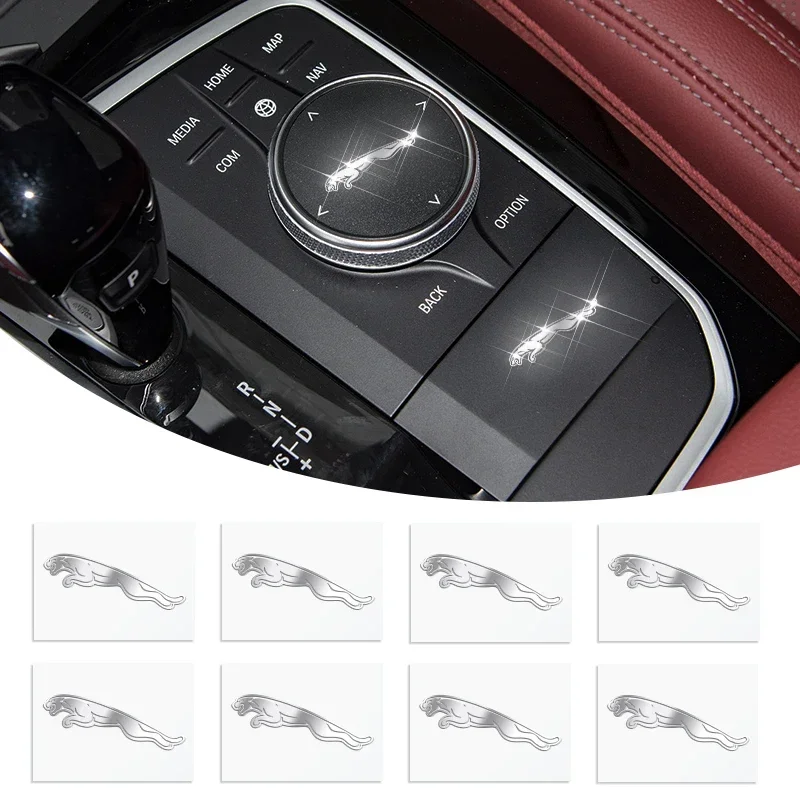 

2/5/10 шт. 3D металлические наклейки с логотипом автомобиля, декоративные аксессуары для Jaguar E-PACE, F-PACE, F-TYPE, XE, XF, XJR, XFR, XJ, XEL, XFL, XJS, XKR