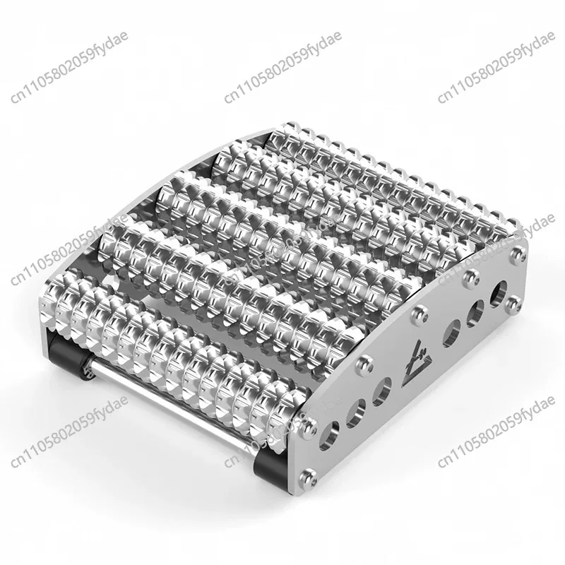 Stainless Steel Roller Massager, Automatic Foot Reflexology Massager for Home Use