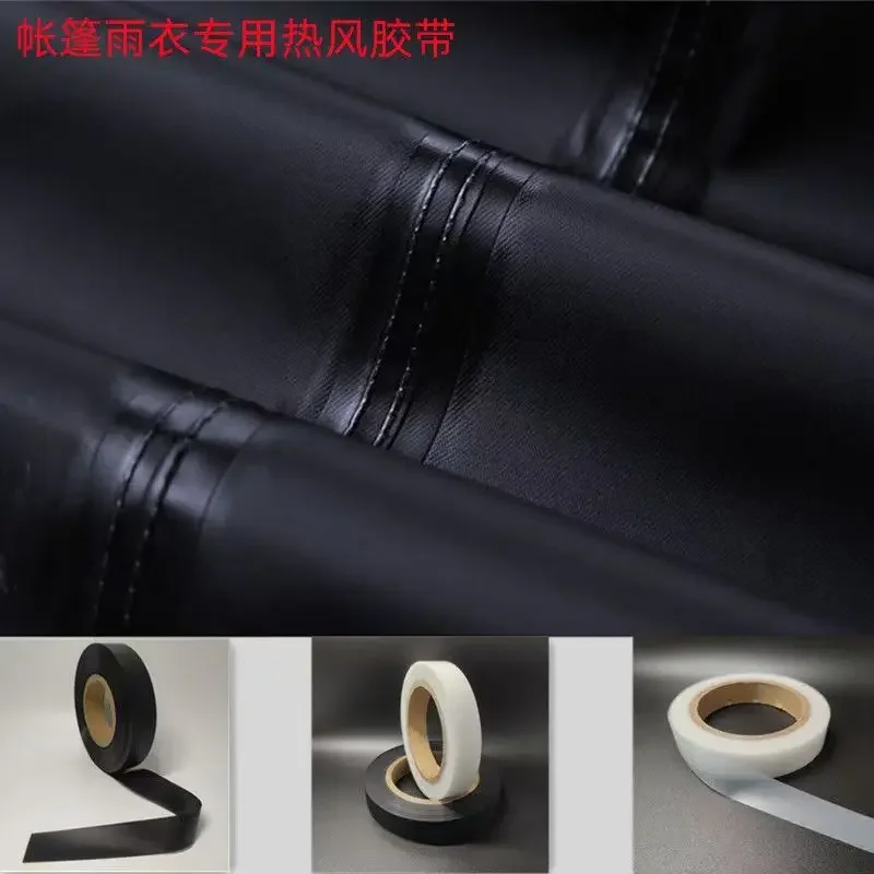 1.2in Waterproof Heat Iron Adhesive Repair Tape, Neoprene Wetsuit Patches for Marine Suit, Wader, Pants and Ski Outdoor Clothing