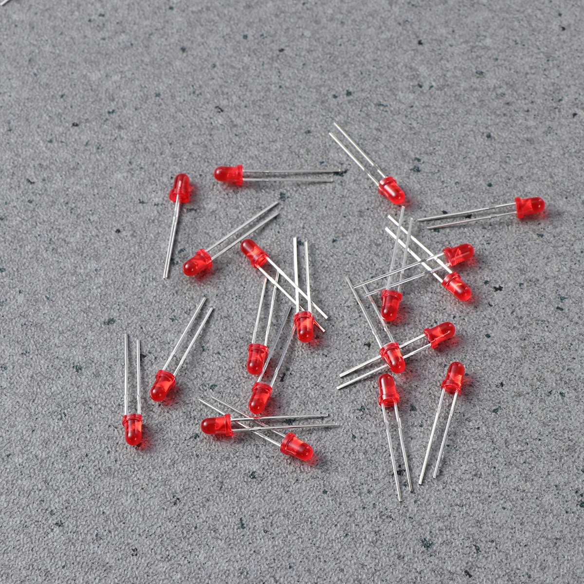 

120 pcs Diffused LED 3mm Round Lens White Red Green Blue Yellow Orange 120 Degree 3V 2V 20mA Long Life Premium Material Easy