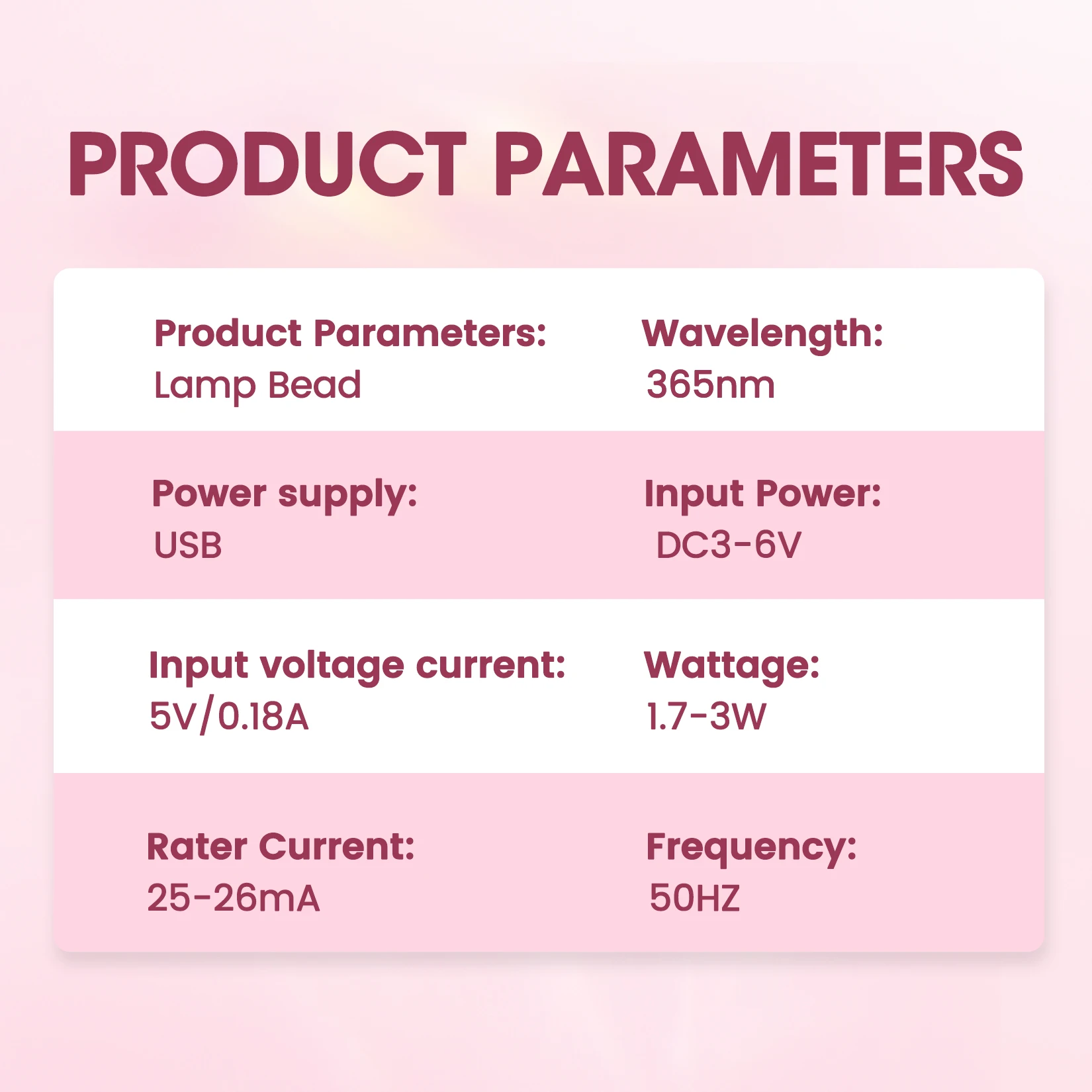 مصباح معالجة للأظافر من جل الأشعة فوق البنفسجية بقدرة 5 وات، ضوء LED للأشعة فوق البنفسجية مع مشبك ومجفف أظافر أنبوبي مرن لطلاء الجل #4