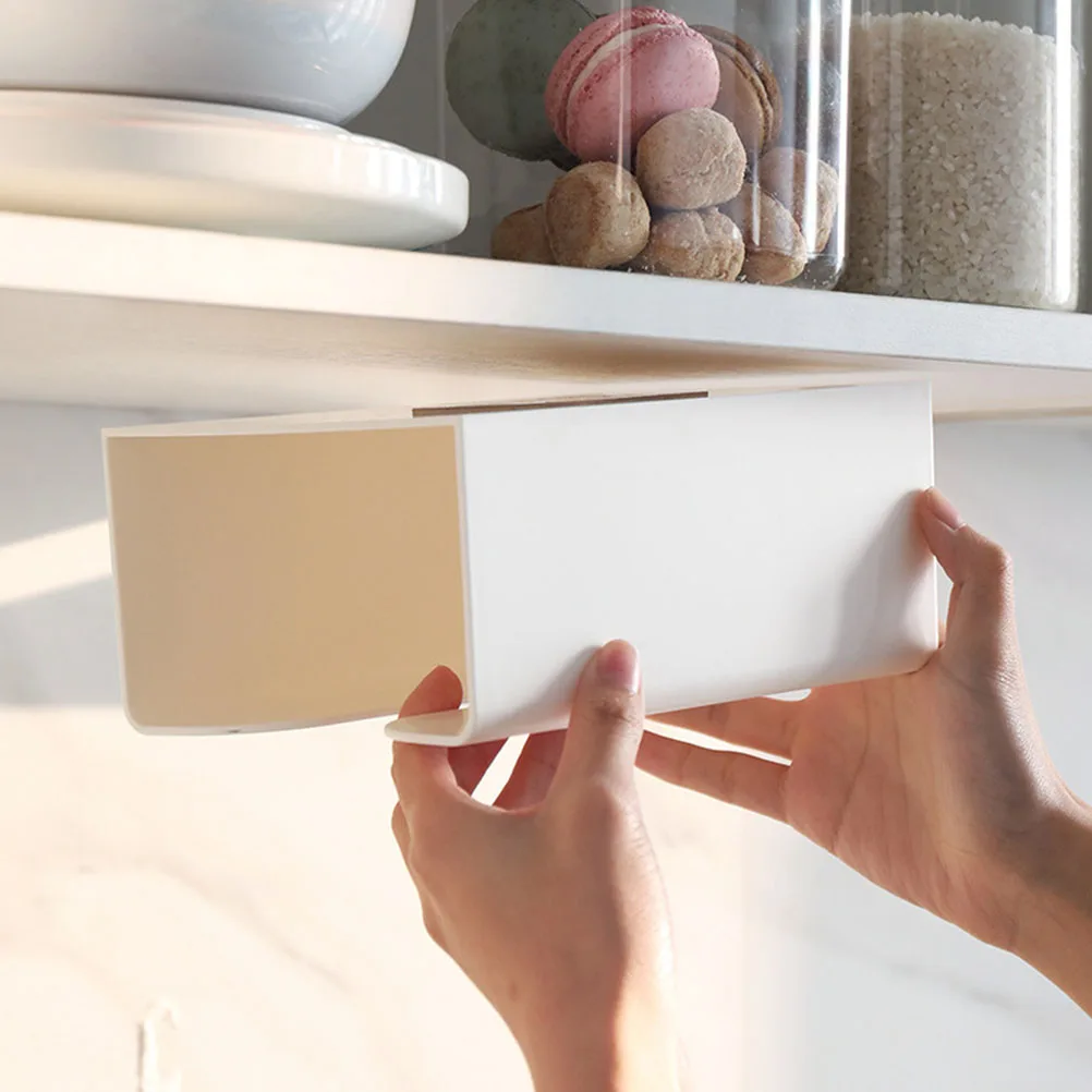 

Wall Mount White Tissue Box Paper Holder for Roll Dispenser Bathroom Accessories Storage Tissue HOLDER Toilet PAPER Box