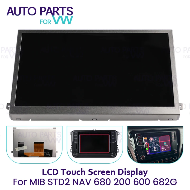 

6.5-inch 6.33-inch LCD Display Touch Screen For VW MIB 2 200 682 280 STD2 ZR Car Radio TDO-WVGA0633F00045 TDO-0633F40686