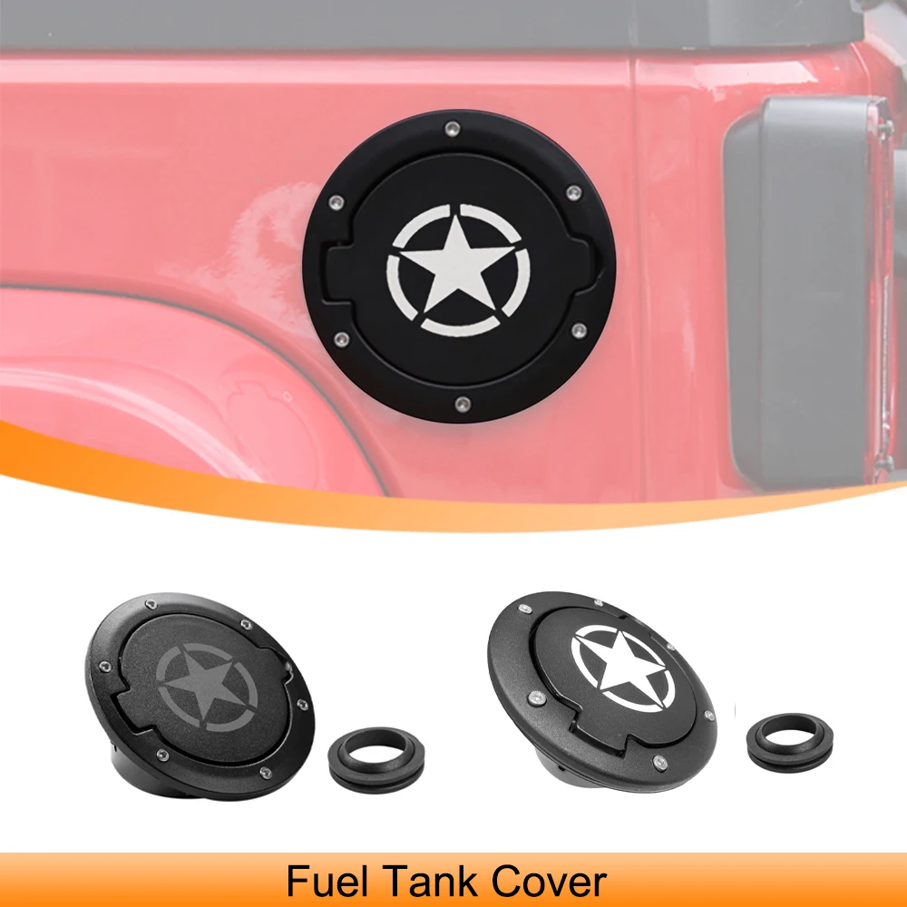 

Автомобильная крышка топливного бака, крышка топливного бака, масляный газ, пентаграмма для Jeep Wrangler JK JKU Unlimited 2007-2017, внешние аксессуары, детали