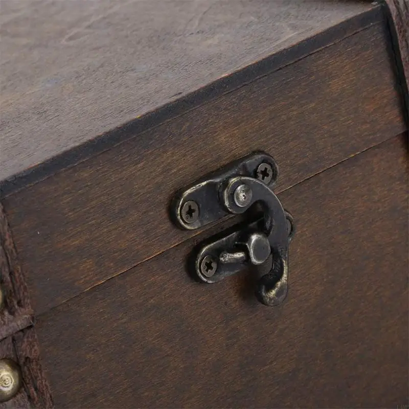 L4MB Jewelry Box Antique Decorative Derain Trunk