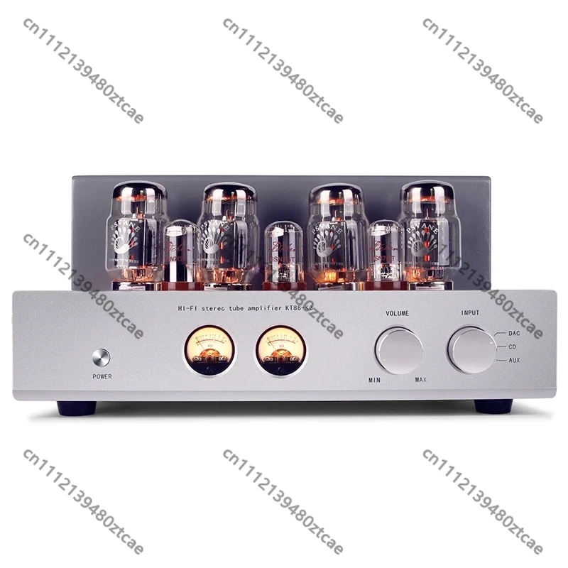 High Power KT88 Vacuum Tube Amplifier Class A HIFI Electronic Tube Power Amp 45W*2 Stereo Audiophile Desktop Audio Amplifier