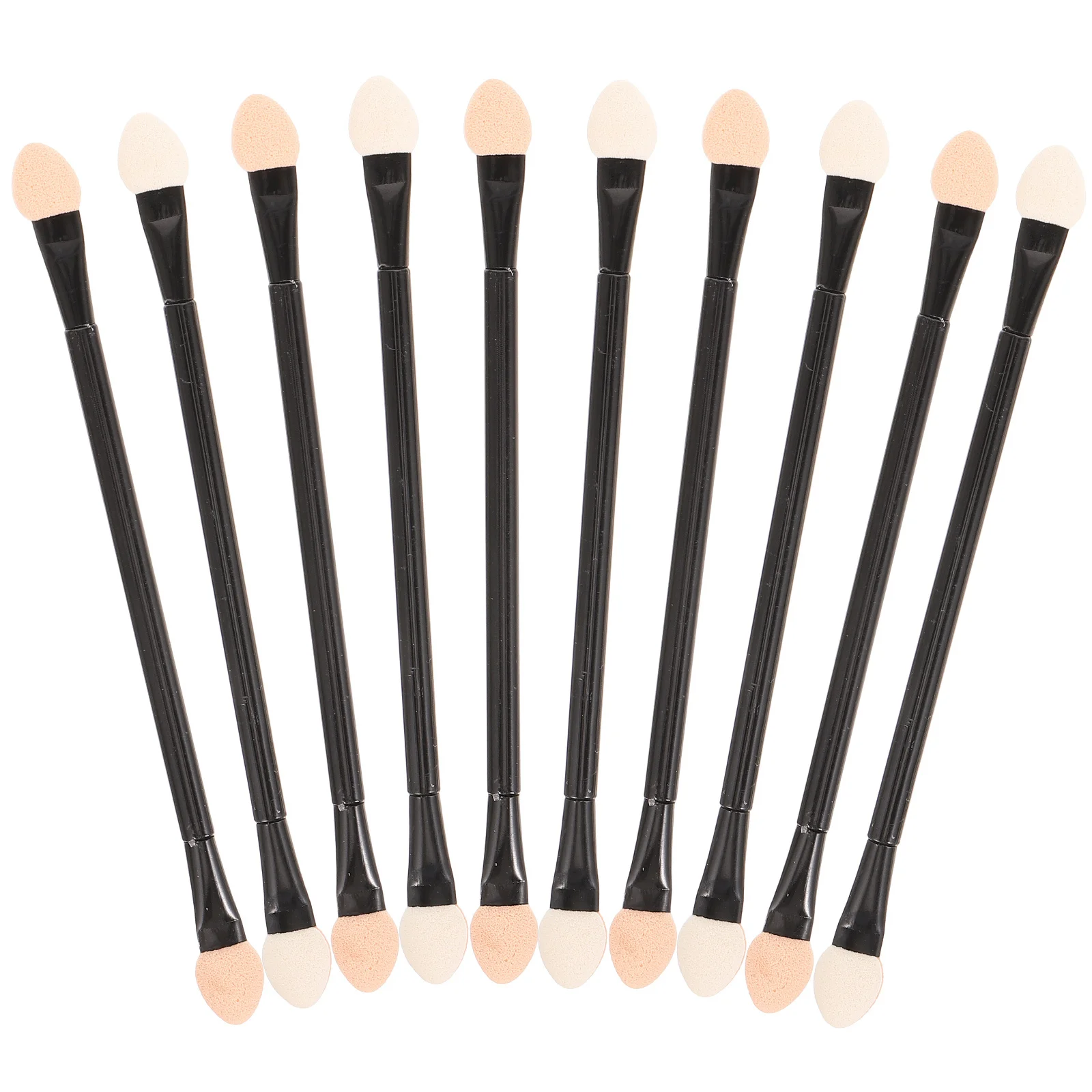 30 個のアイシャドウスティックアイシャドウブラシキット女性ロングハンドル両端メイクアップ