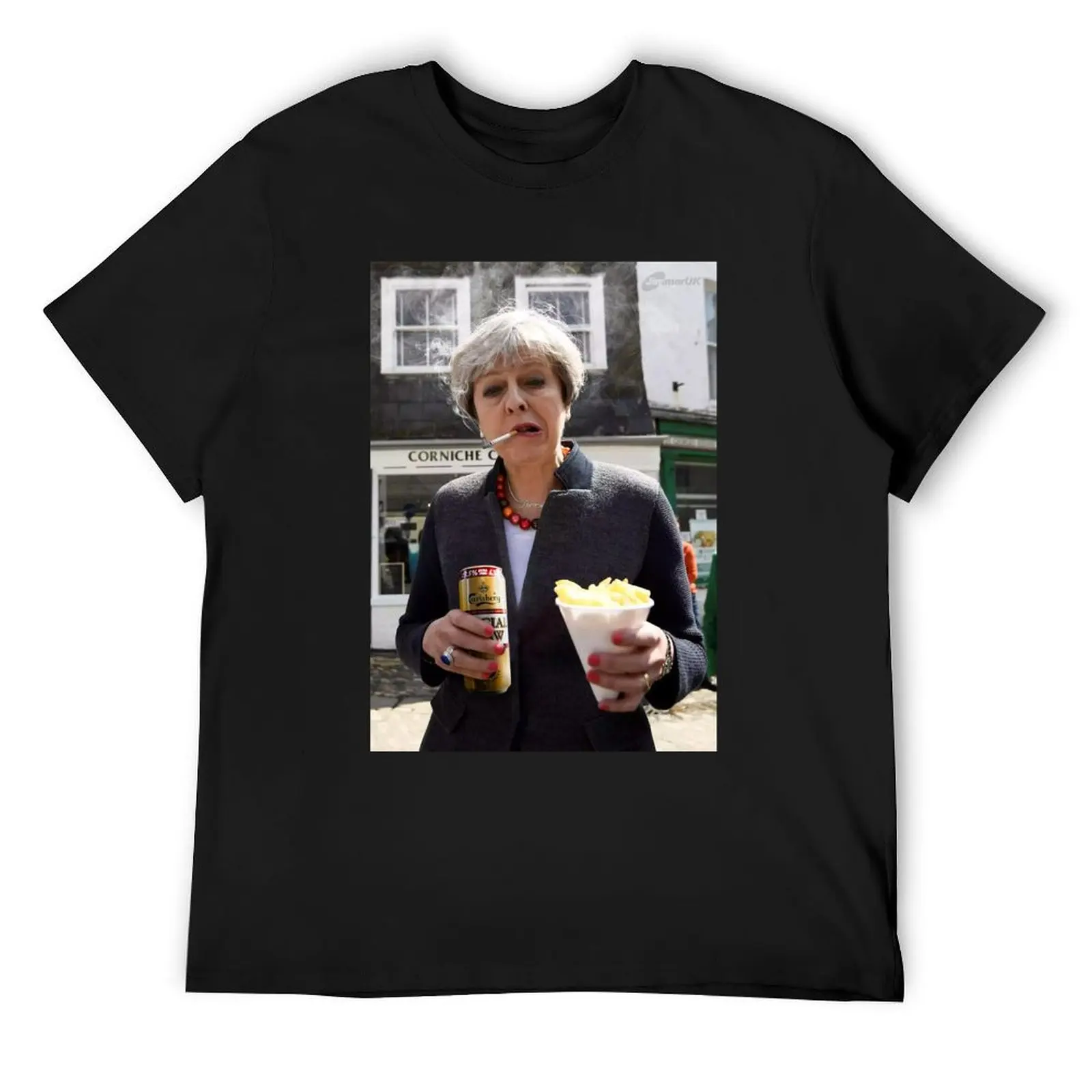 Theresa May - Enjoying some time off T-Shirt summer top aesthetic clothes shirts graphic tee t shirts for men