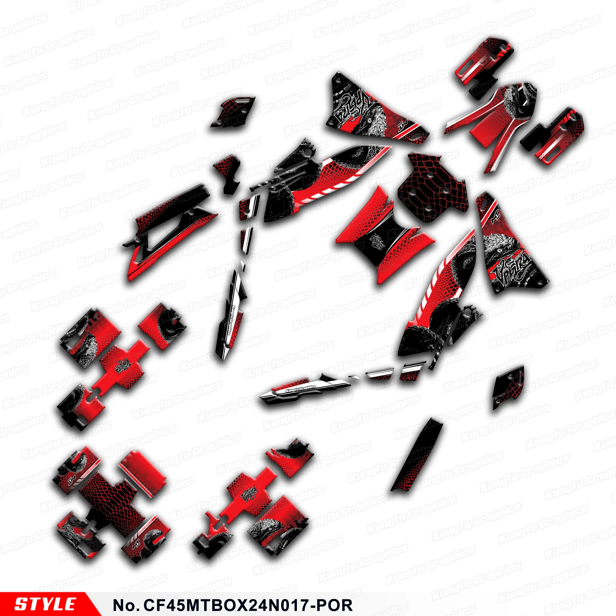 

JY RACING индивидуальные мотоциклетные наклейки, клейкие наклейки для CFMOTO 450MT MT450 MT 450 CF MOTO, щит, CF45MTBOX24N017-POR