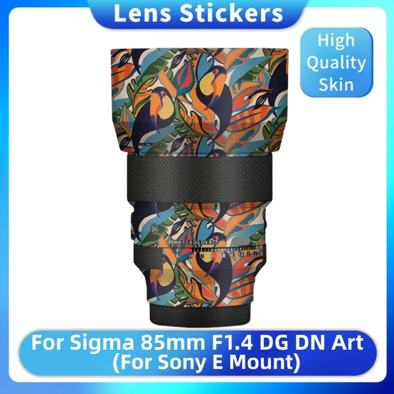 Stylized Decal Skin For Sigma ART 85mm F1.4 DG DN (For Sony E Mount) Camera Lens Sticker Vinyl Wrap Film ART85 85 1.4 F/1.4 DGDN