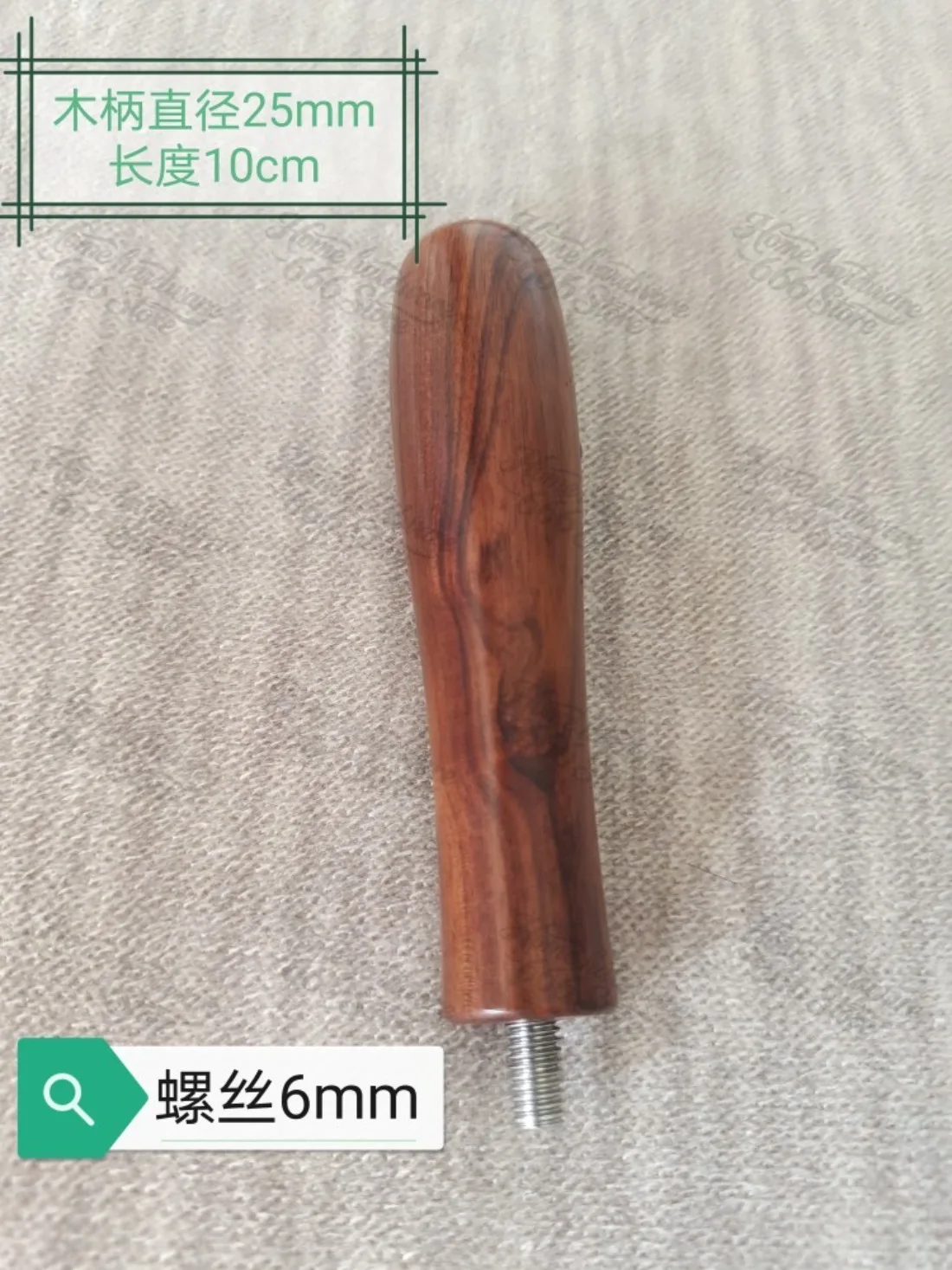 Coffee Machine Handle Universal Modified Bottomless Bottomless Handle Accessories, Red Sandalwood/African Rosewood Handle M8M6