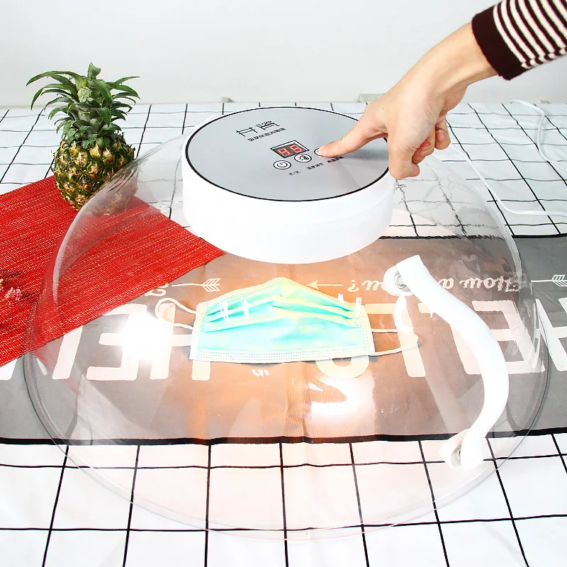 Refeição inteligente preservação do calor temperatura constante multifuncional aquecimento elétrico refeição cobertura uv sanitizing box